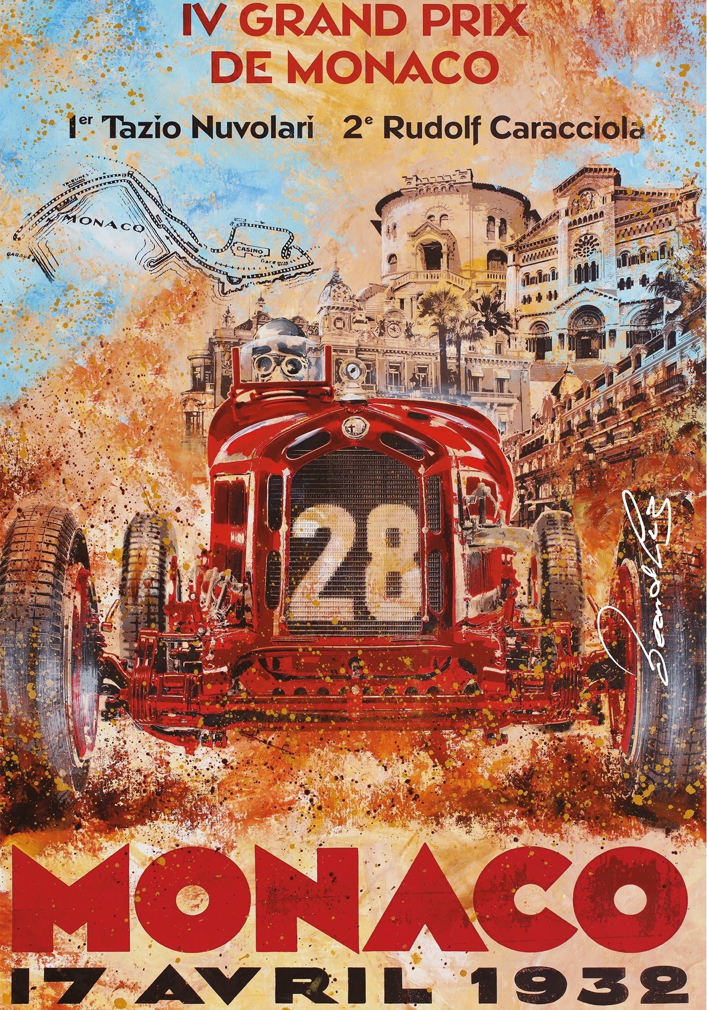 Monaco 100*180 cm